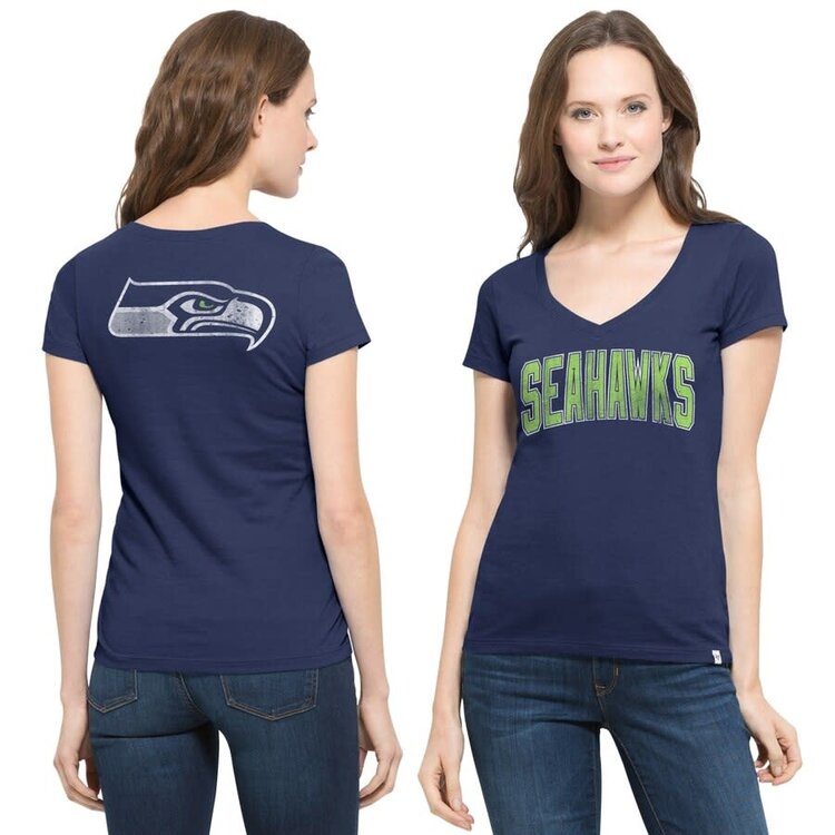 47 Brand Seahawks W '47 Flanker MVP V-Neck