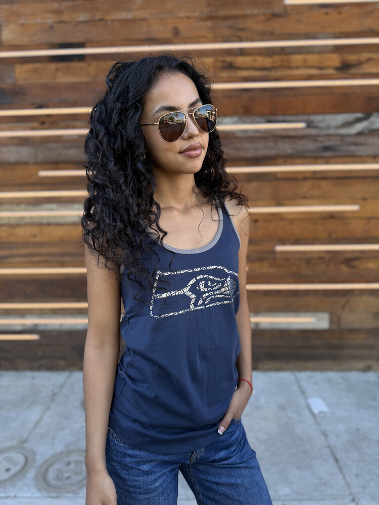 47 Brand Seahawks W Tank 47Brand '16 Clutch Navy