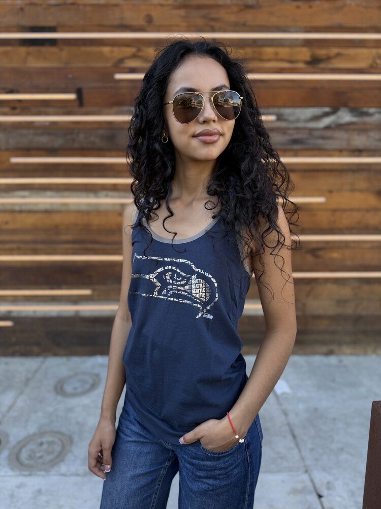 47 Brand Seahawks W Tank 47Brand '16 Clutch Navy