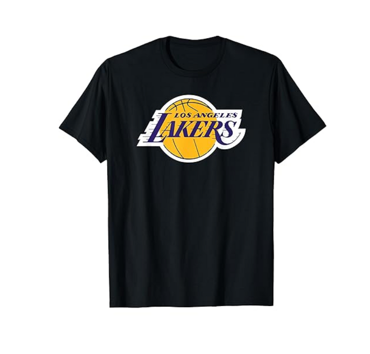 NBA Lakers Infant Primary Logo Tee Black