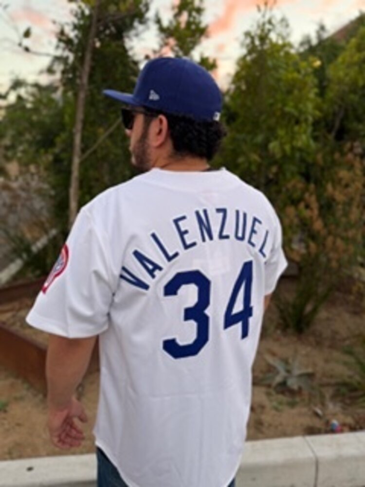Mitchell and Ness LA Dodgers Men's Mitchell & Ness Authentic 1981 Fernando Valenzuela #34 Jersey White