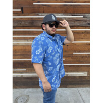 Reyn Spooner LA Dodgers Reyn Spooner Kekai Royal Shooting Ball Button-Down