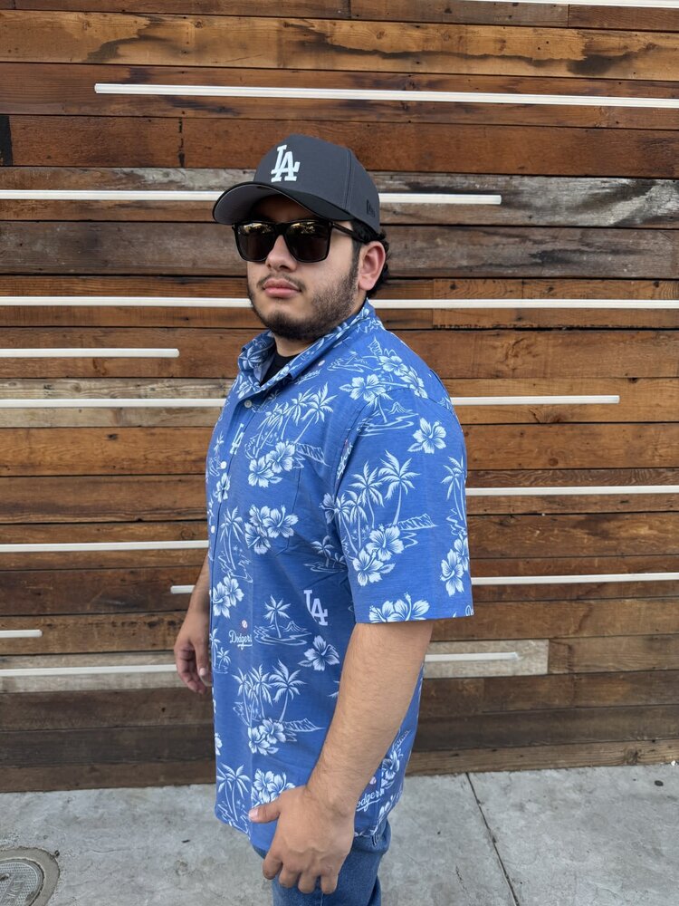 Reyn Spooner LA Dodgers Reyn Spooner Kekai Royal Shooting Ball Button-Down