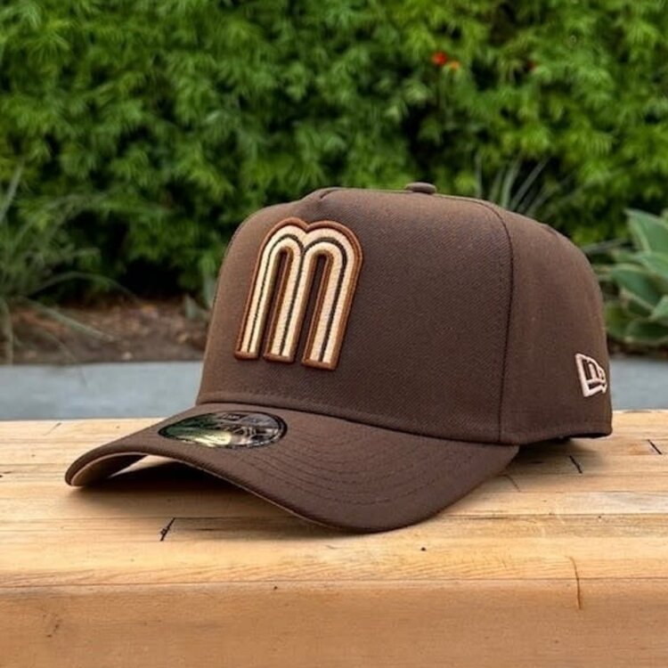 New Era Mexico Brown Ivory Tan UV 940 A-Frame
