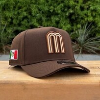 New Era Mexico Brown Ivory Tan UV 940 A-Frame