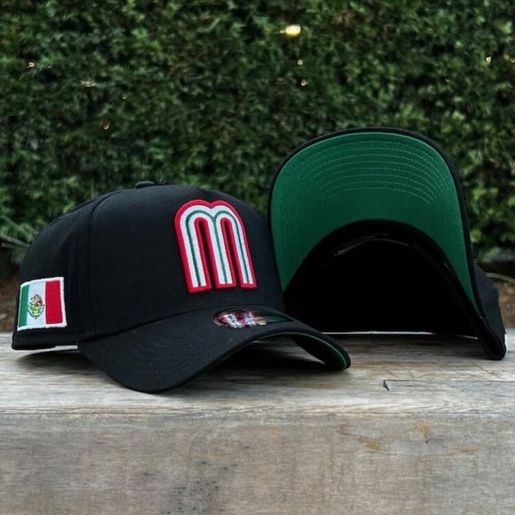 New Era Mexico Black Team Green UV 940 A-Frame