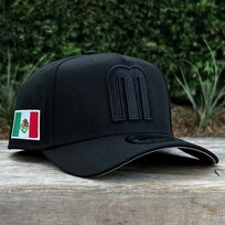 New Era Mexico Black Black 940 A-Frame
