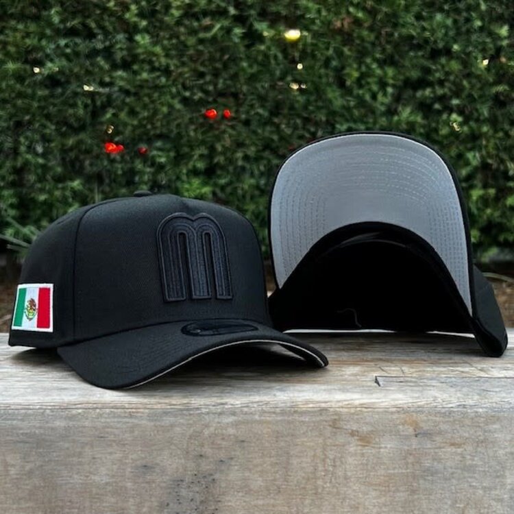 New Era Mexico Black Black 940 A-Frame