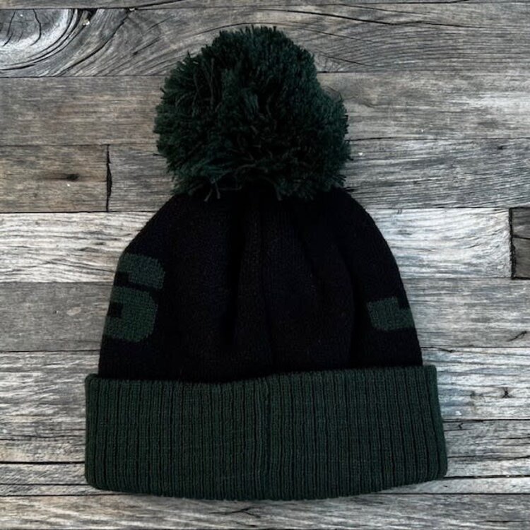 NFL NFL New York Jets Toddler Cuffed Knit w/ Pom Green Black