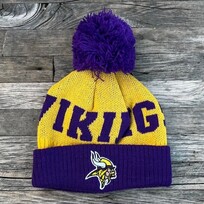 NFL NFL Minnesota Vikings Toddler Cuffed Knit w/ Pom