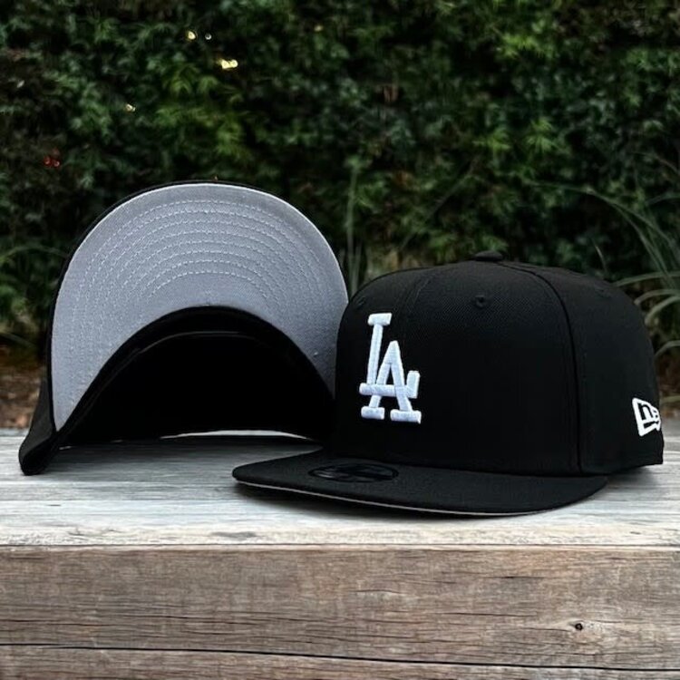 New Era LA Dodgers YOUTH/KIDS Black White 950 Snapback