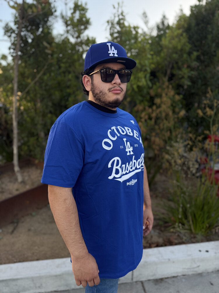 Fanatics LA Dodgers Men's 2025 MLB Postseason Locker Room Tee