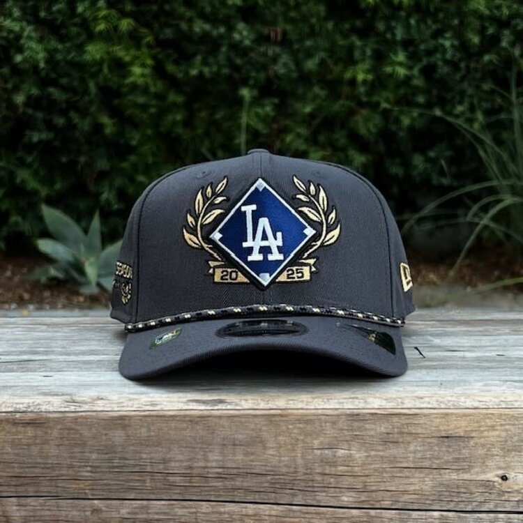 New Era LA Dodgers 2025 Division Series Winner Locker Room 970 Stretch Snap Hat
