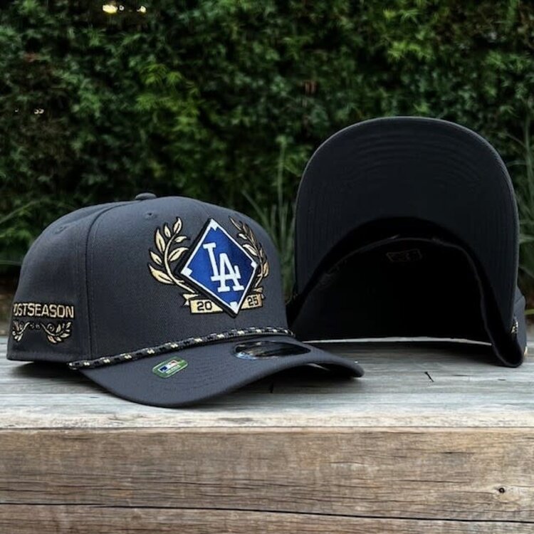 New Era LA Dodgers 2025 Division Series Winner Locker Room 970 Stretch Snap Hat