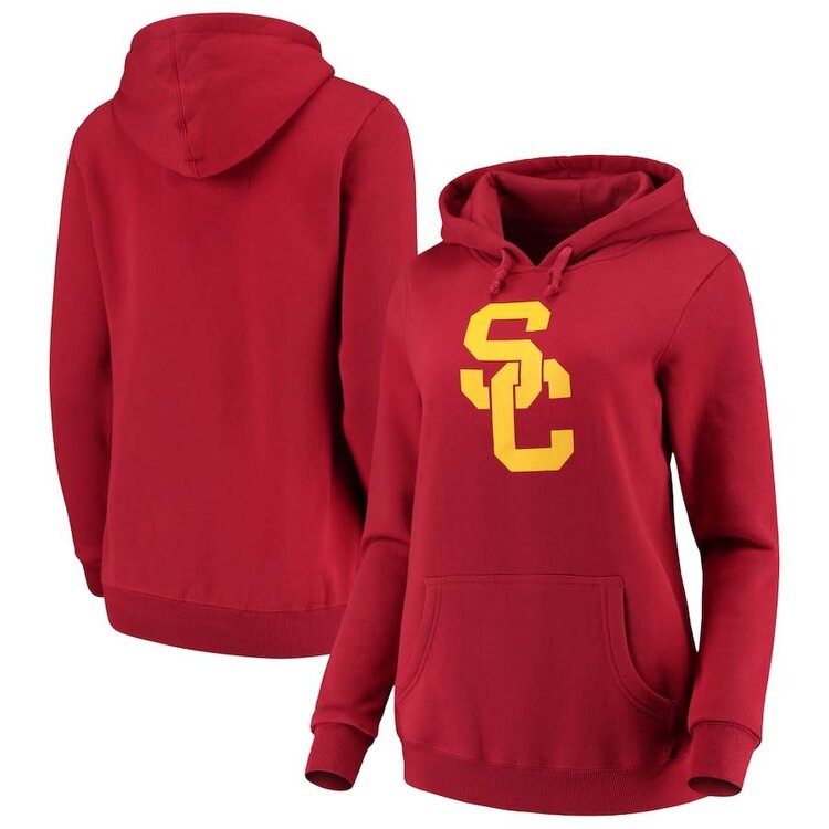 USC Trojans W SC Interlock P/O Hoodie