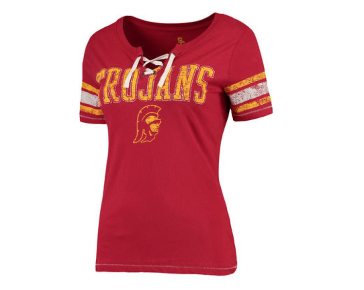 USC W Margo Tee Cardinal