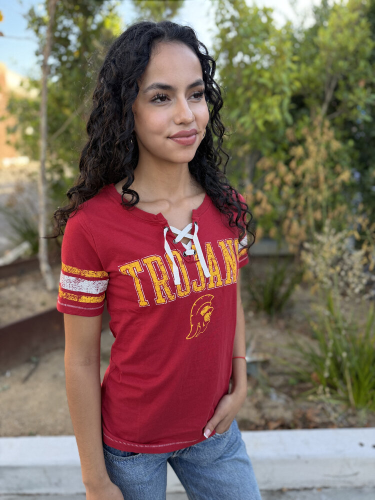 USC W Margo Tee Cardinal