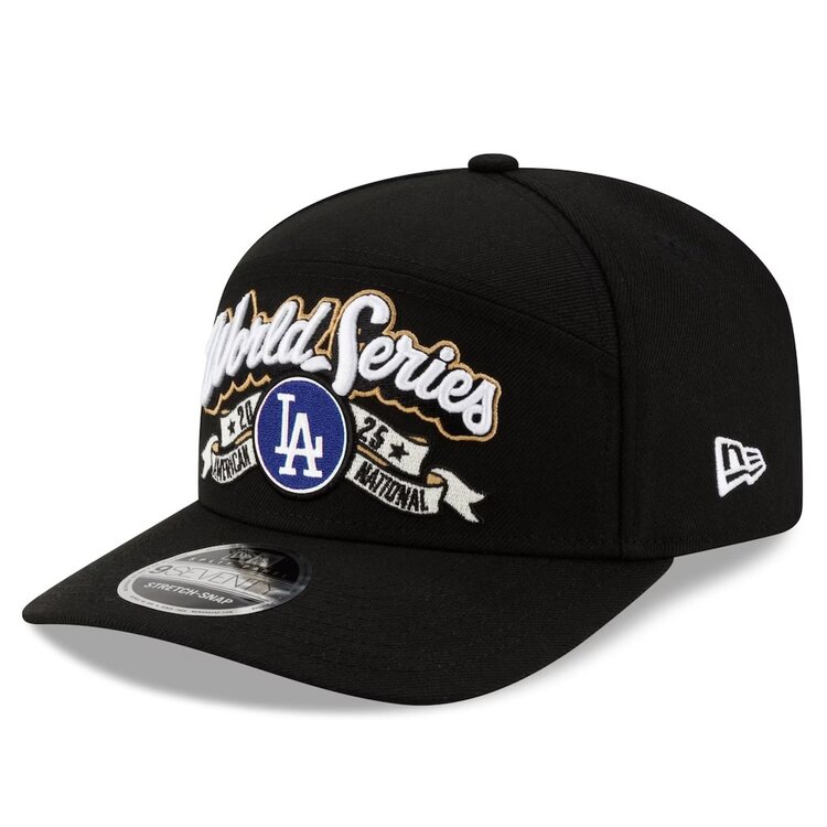 New Era LA Dodgers 2025 NLCS Locker Room 970 Split Panel Stretch Snap Hat