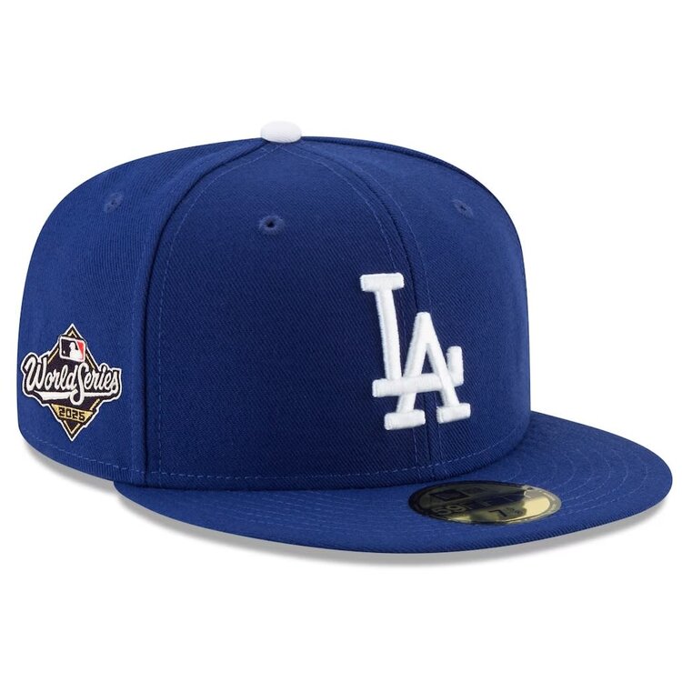 New Era LA Dodgers 2025 World Series Side Patch On-Field
