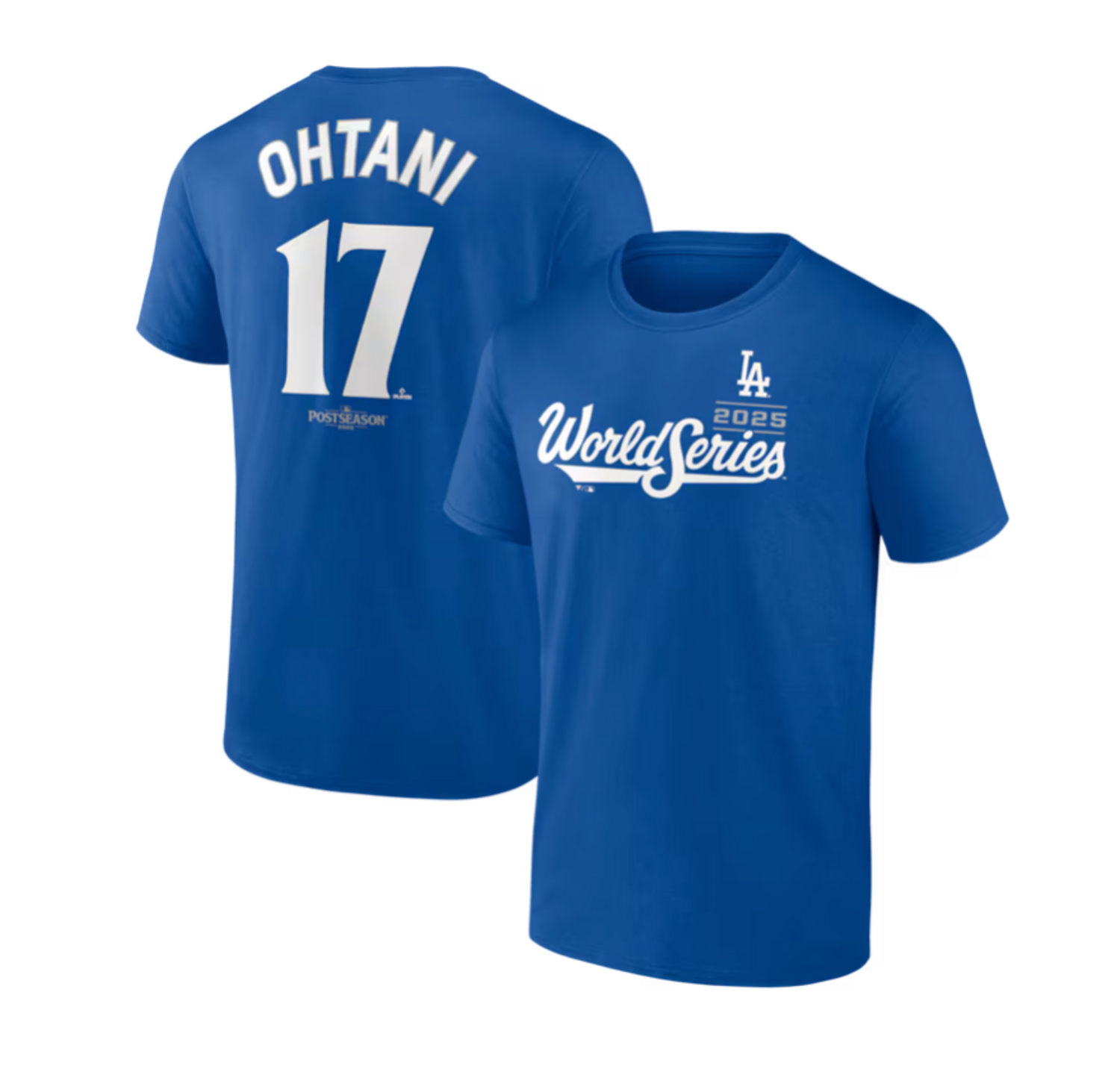 LA Dodgers Men's 2025 World Series Ohtani N&N T-Shirt - The Locker
