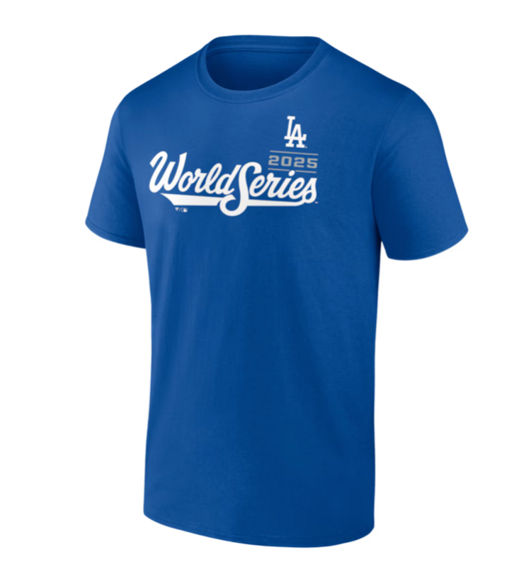 Fanatics LA Dodgers Men's 2025 World Series Freeman N&N T-Shirt