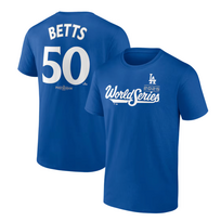 Fanatics LA Dodgers Men's 2025 World Series Betts N&N T-Shirt
