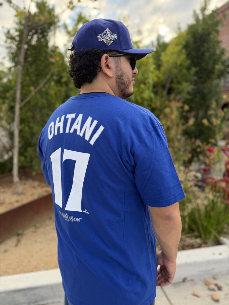 Fanatics LA Dodgers Men's 2025 World Series Ohtani N&N T-Shirt