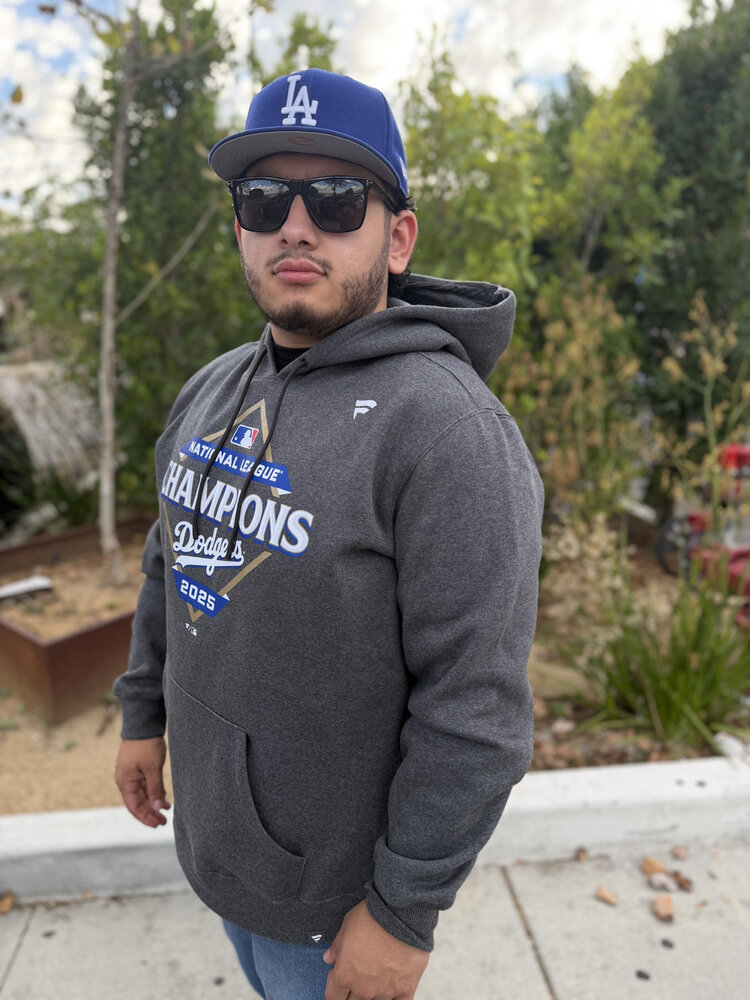 Fanatics LA Dodgers Men's 2025 NLCS Champs Locker Room Hoodie