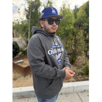 Fanatics LA Dodgers Men's 2025 NLCS Champs Locker Room Hoodie