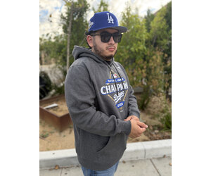 LA Dodgers Men's 2025 NLCS Champs Locker Room Hoodie - The Locker