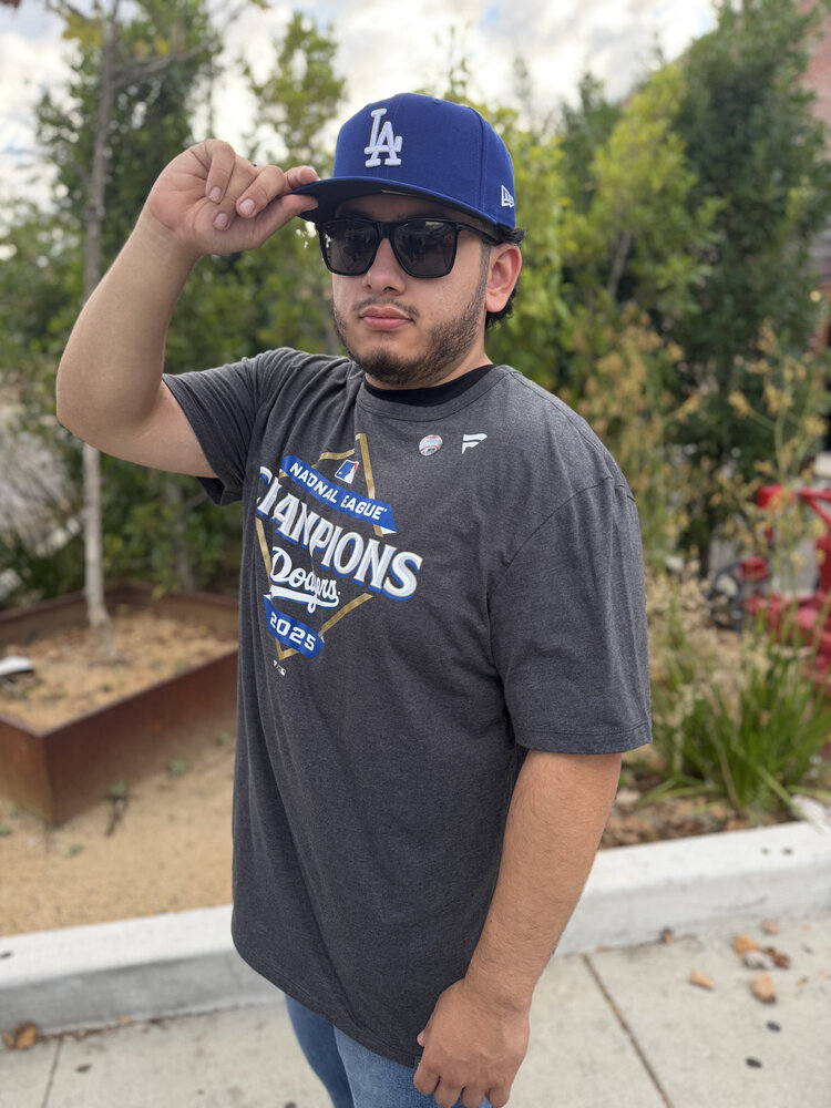 Fanatics LA Dodgers Men's 2025 NLCS Champs Locker Room T-Shirt