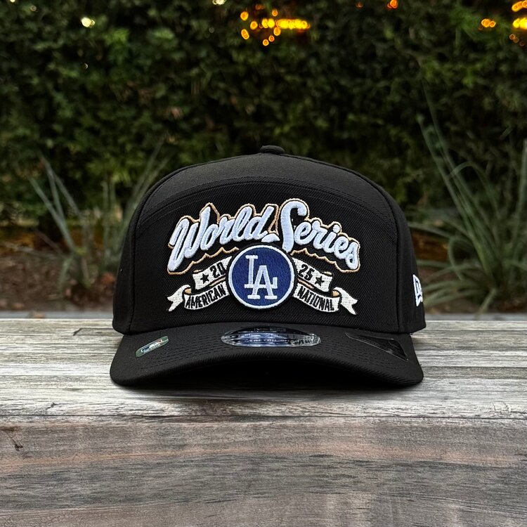 New Era LA Dodgers 2025 NLCS Locker Room 970 Split Panel Stretch Snap Hat