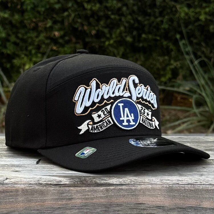New Era LA Dodgers 2025 NLCS Locker Room 970 Split Panel Stretch Snap Hat