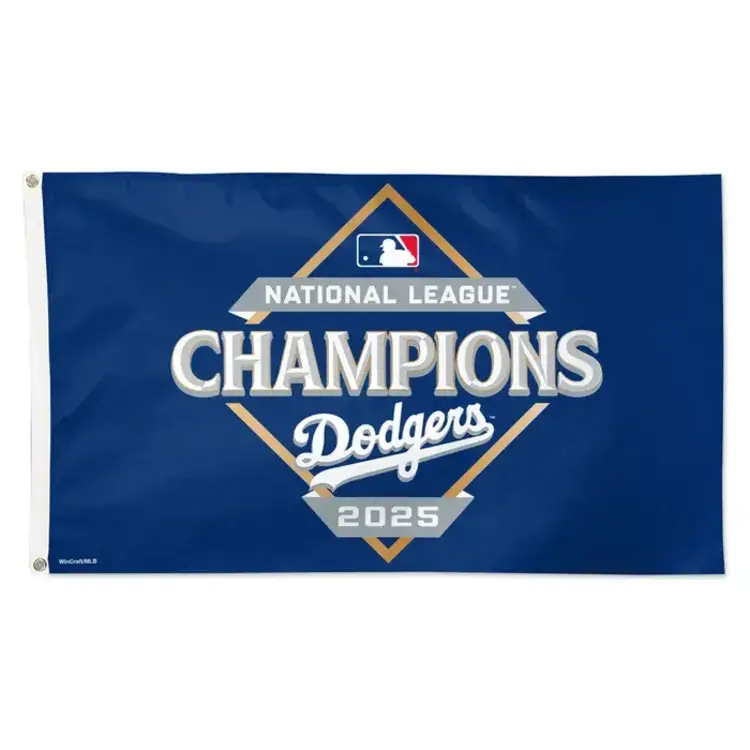 Wincraft LA Dodgers NLCS Champions/World Series Bound 3' x 5' Flag