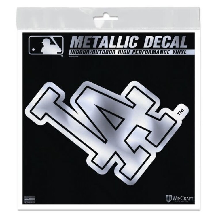 Wincraft Large Metallic 6x6 Decal MLB Los Angeles Dodgers LA