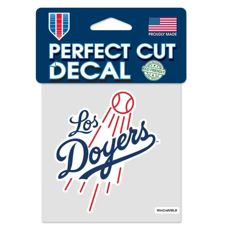 Wincraft Small Decal 4x4 Los Doyers Shooting Ball