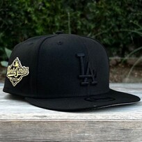 New Era LA Black Black Metallic Gold 2025 World Series SP 950 Snapback