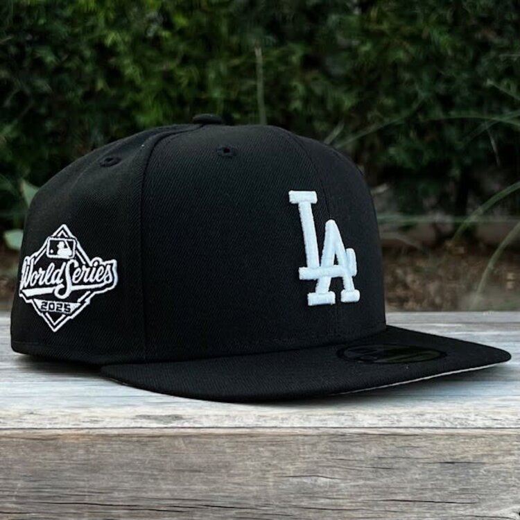 New Era LA Black White 2025 World Series SP 950 Snapback