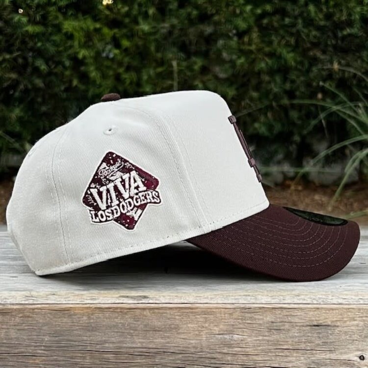New Era LA Dodgers Stone/Dark Brown Viva SP 940 A-Frame