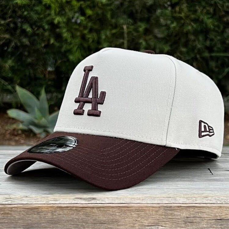 New Era LA Dodgers Stone/Dark Brown Viva SP 940 A-Frame