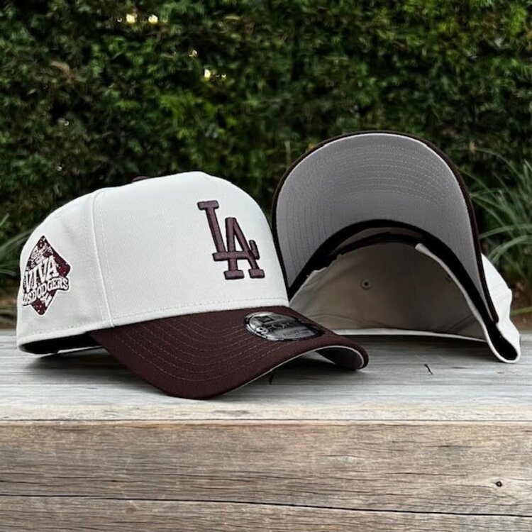 New Era LA Dodgers Stone/Dark Brown Viva SP 940 A-Frame