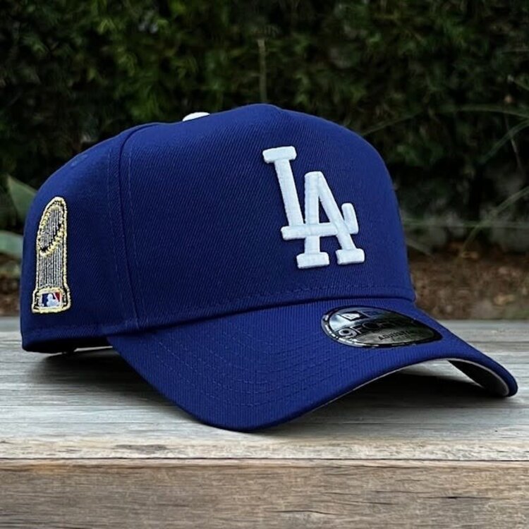 New Era LA Dodgers Royal World Series Commissioner's Trophy 940 A-Frame