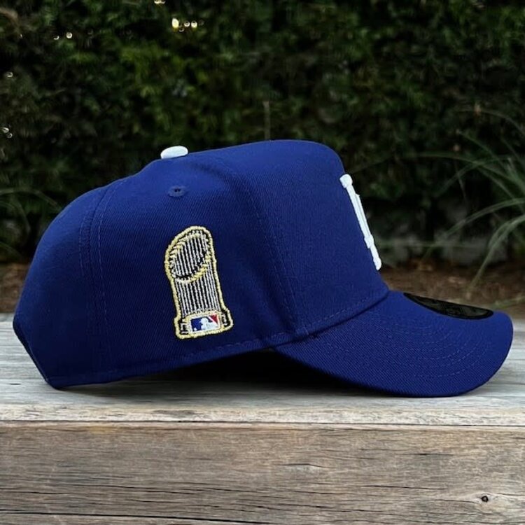 New Era LA Dodgers Royal World Series Commissioner's Trophy 940 A-Frame