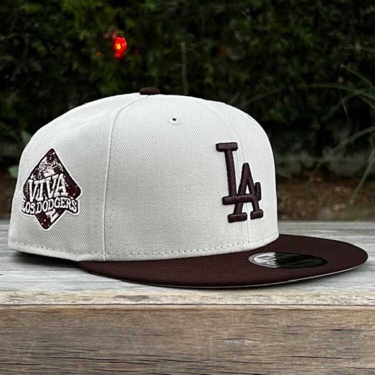 New Era LA Stone/Dark Brown Viva SP Gray UV 950 Snapback