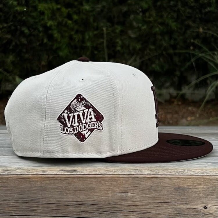 New Era LA Stone/Dark Brown Viva SP Gray UV 950 Snapback