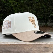 New Era LA Ivory/Light Khaki 2020 World Series 940 A-Frame