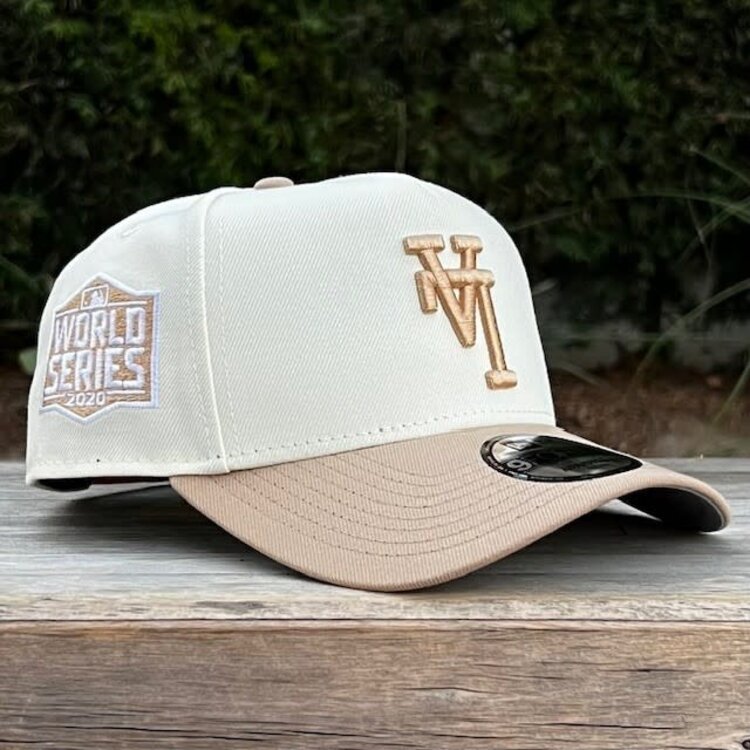 New Era LA Upside Down Ivory/Light Khaki 2020 World Series 940 A-Frame