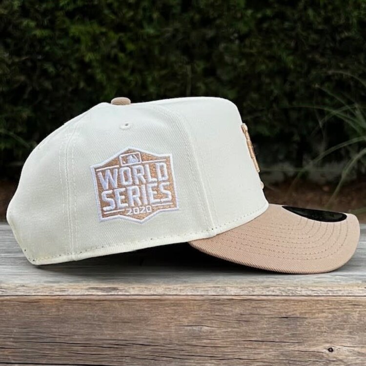 New Era LA Ivory/Light Khaki 2020 World Series 940 A-Frame