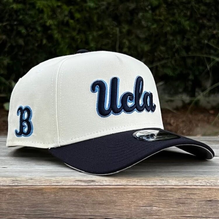 New Era UCLA Bruins Script Ivory/Navy SP 940 A-Frame