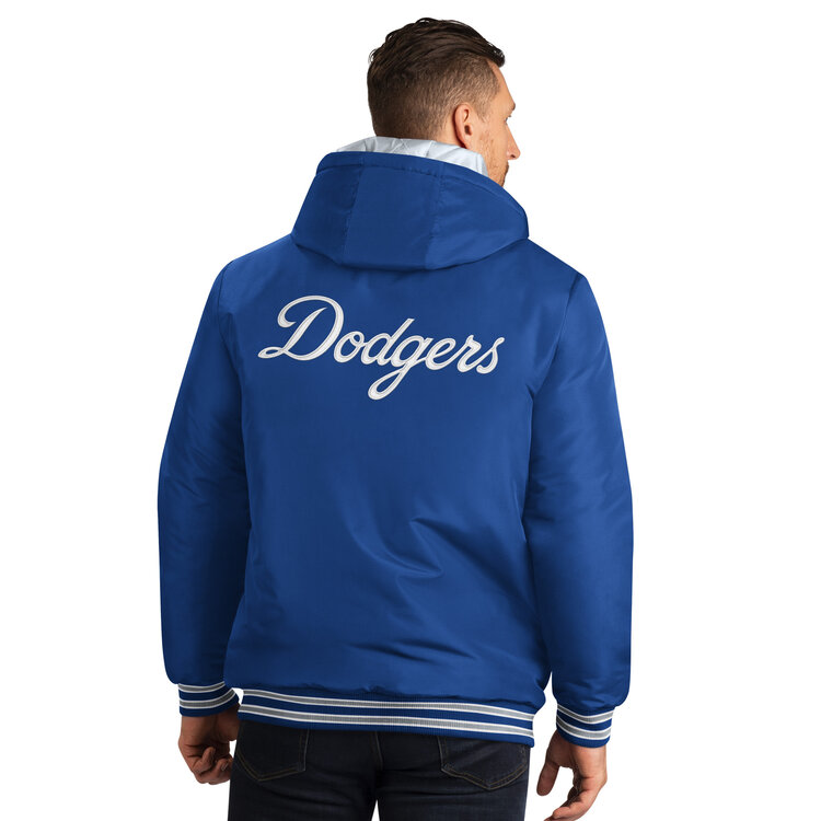 G-III LA Dodgers M GIII Touchback Royal Jacket